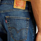 Men's 511 Dark Indigo Slim Fit Mid Rise Jeans - Detail View