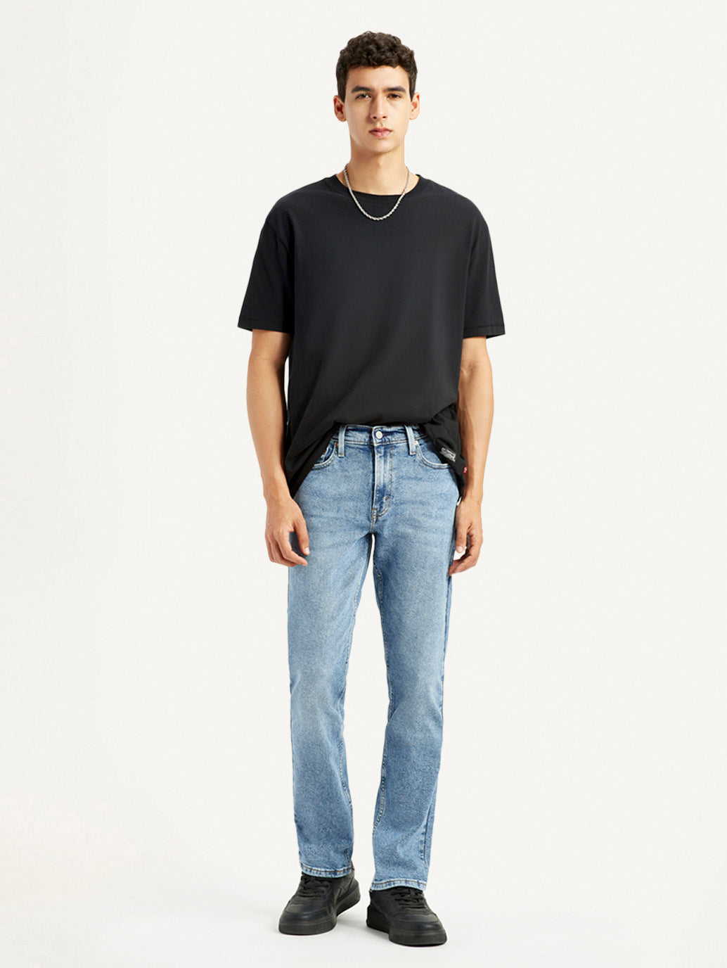 Men's 511 Light Indigo Slim Fit Mid Rise Jeans - Styleshot View