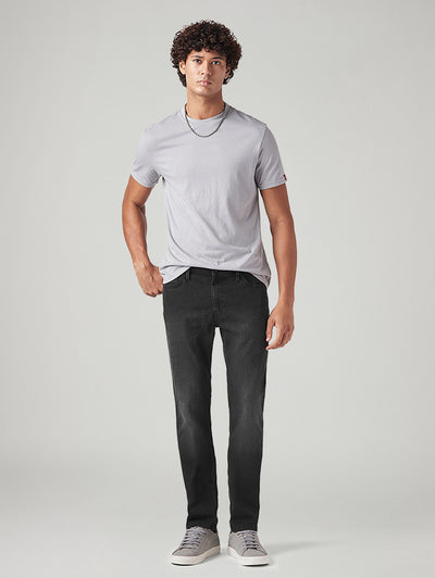 levi's Men's 511 Charcoal Grey Slim Fit Mid Rise Jeans-picture-14