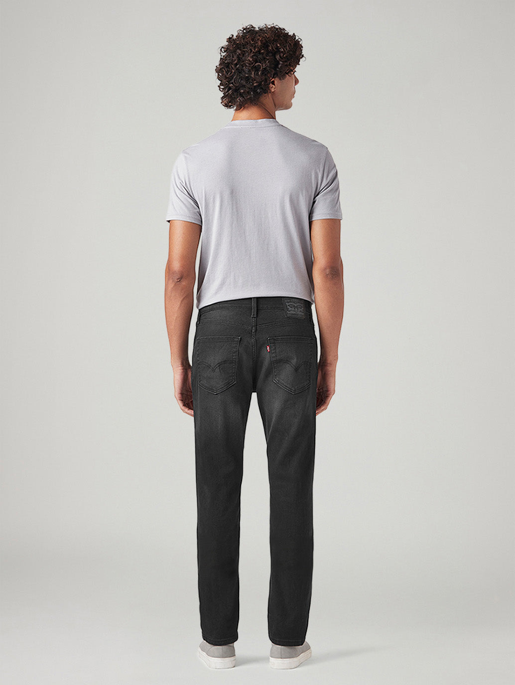 Men's 511 Charcoal Grey Slim Fit Mid Rise Jeans - Back View