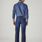 Men's 511 Blue Slim Fit Mid Rise Jeans - Back View
