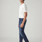 Men's 511 Med Indigo Slim Fit Mid Rise Tinted Jeans - Side View
