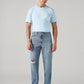 Men's 511 Blue Slim Fit Mid Rise Jeans - Front View