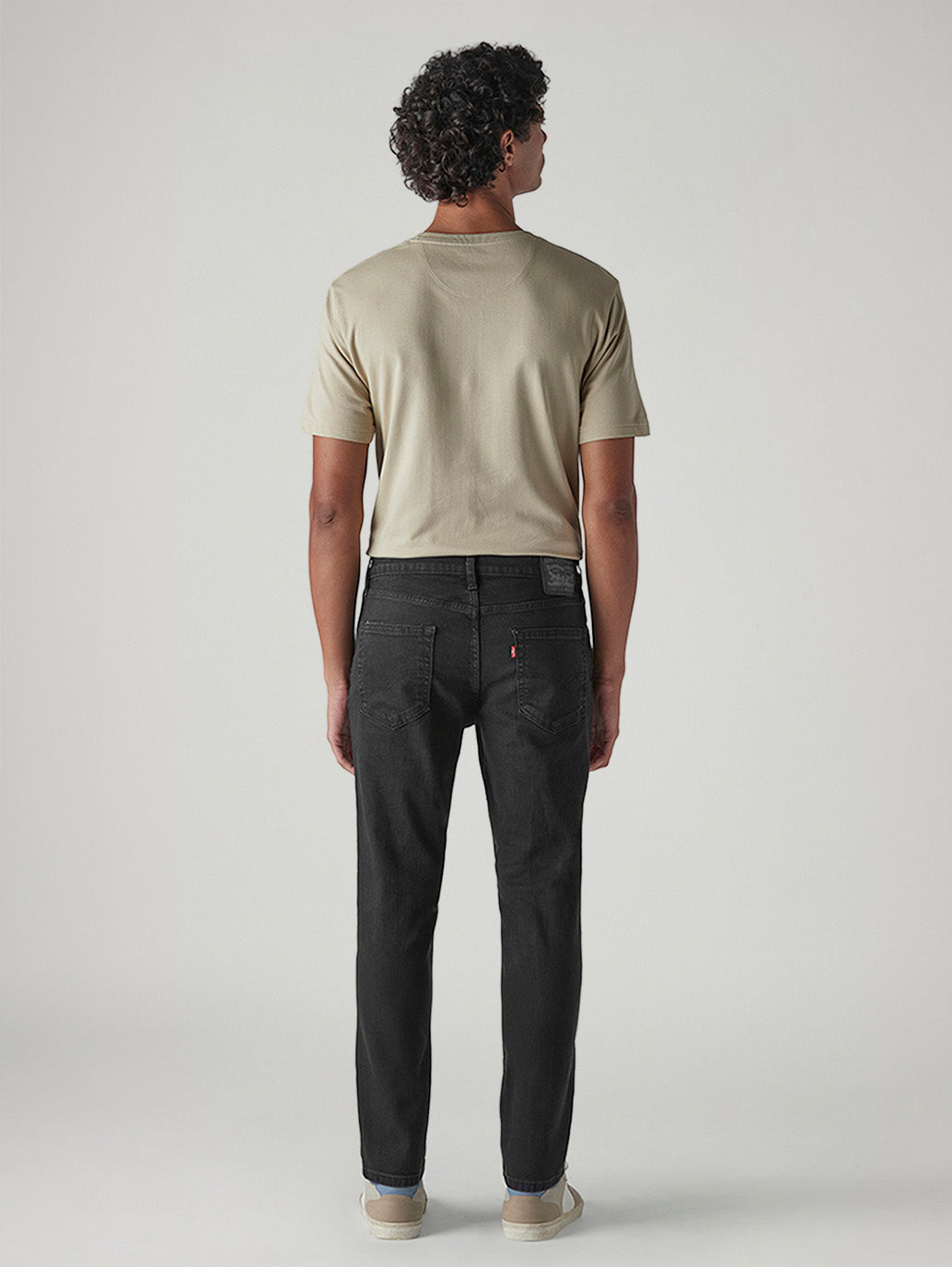 Men's 511 Charcoal Grey Slim Fit Mid Rise Jeans - Back View