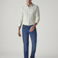 Men's 511 Blue Slim Fit Mid Rise Jeans - Front View