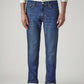 Men's 511 Blue Slim Fit Mid Rise Jeans - Front View