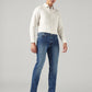 Men's 511 Dark Blue Slim Fit Mid Rise Jeans - Styleshot View