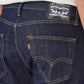 Men's 511 Dark Blue Slim Fit Mid Rise Jeans - Detail View