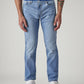 Men's 511 Light Blue Slim Fit Mid Rise Jeans - Front View