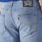 Men's 511 Light Blue Slim Fit Mid Rise Jeans - Detail View