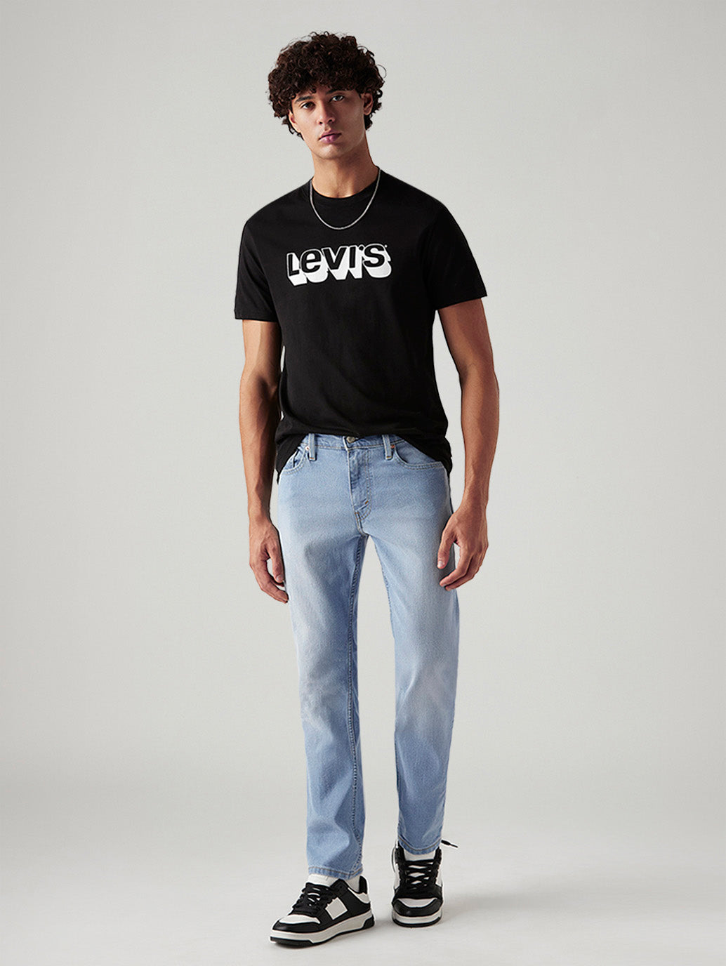 Men's 511 Light Indigo Slim Fit Mid Rise Jeans - Styleshot View
