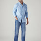 Men's 511 Blue Slim Fit Mid Rise Jeans - Logo View