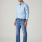 Men's 511 Blue Slim Fit Mid Rise Jeans - Side View