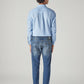Men's 511 Blue Slim Fit Mid Rise Jeans - Back View