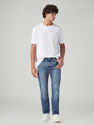Men's 511 Blue Slim Fit Mid Rise Jeans