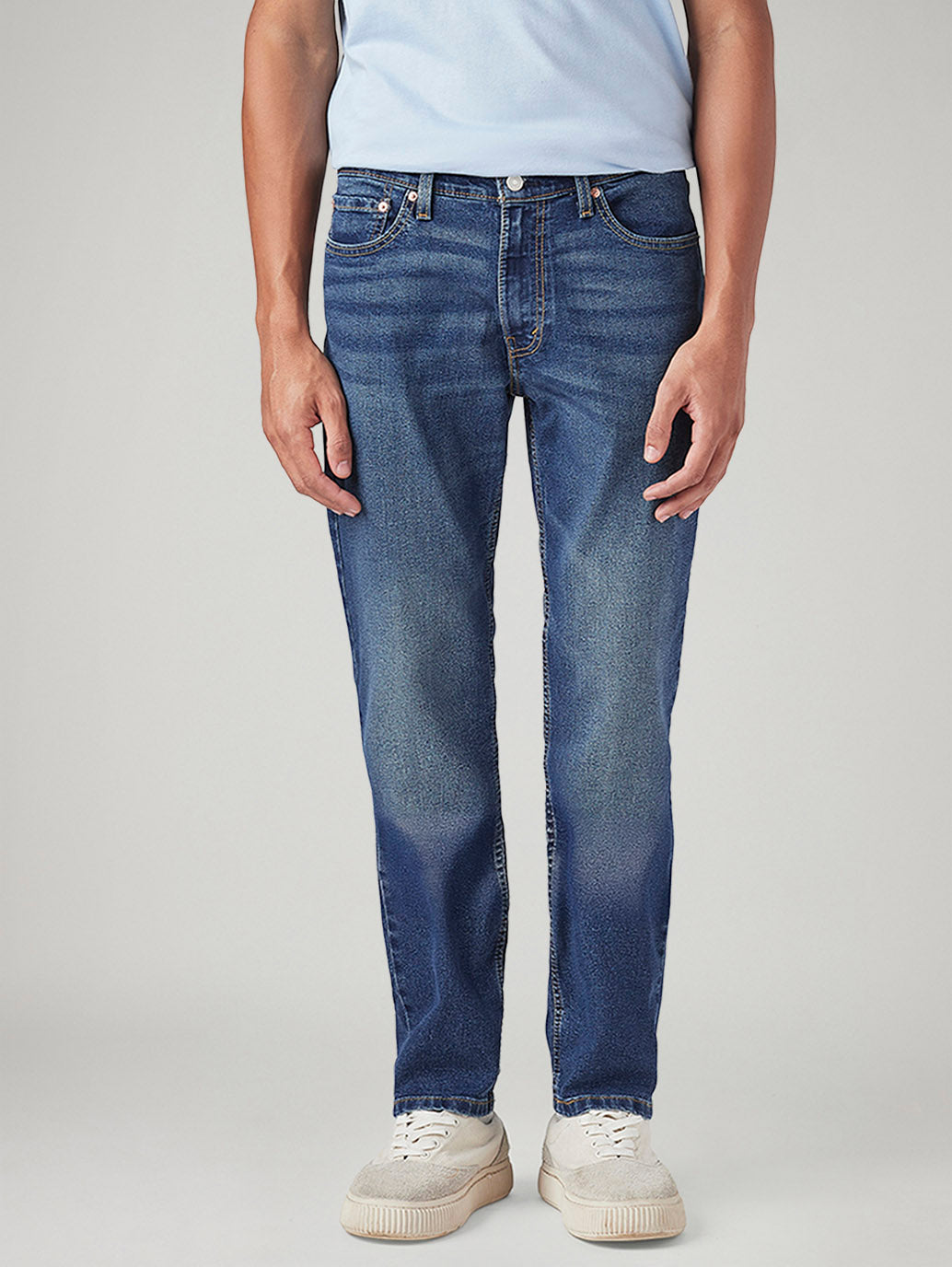 Men's 511 Dark Indigo Slim Fit Mid Rise Jeans - Front View