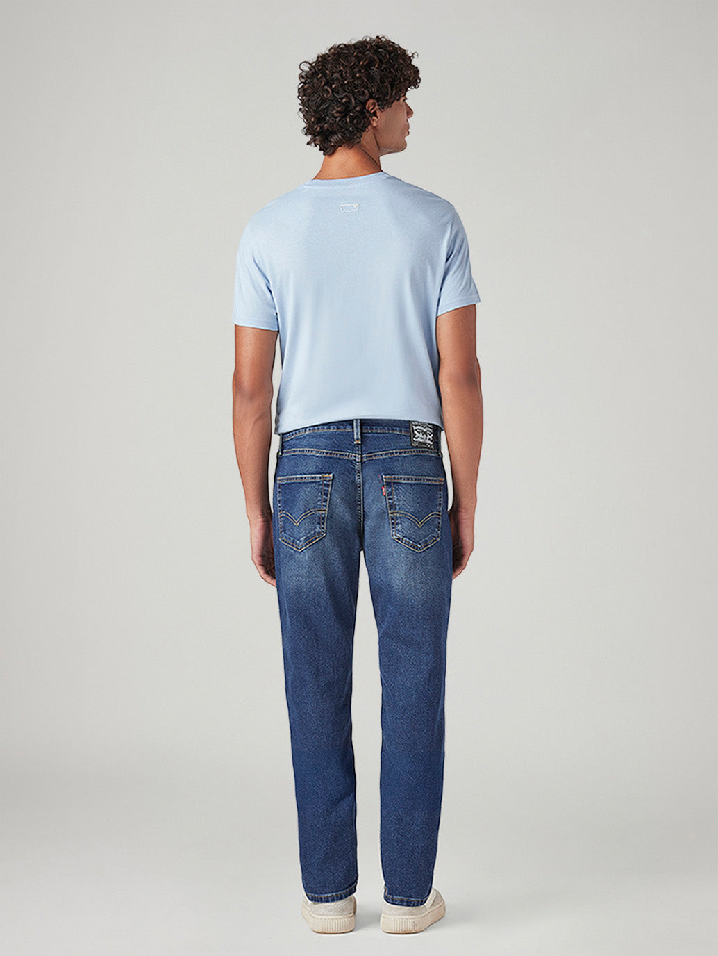 Men's 511 Dark Indigo Slim Fit Mid Rise Jeans - Back View