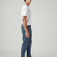 Men's 511 Blue Slim Fit Mid Rise Jeans - Side View