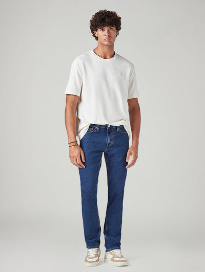 Men's 511 Blue Slim Fit Mid Rise Jeans
