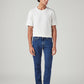 Men's 511 Blue Slim Fit Mid Rise Jeans - Front View