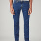 Men's 511 Blue Slim Fit Mid Rise Jeans - Front View