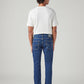 Men's 511 Blue Slim Fit Mid Rise Jeans - Back View