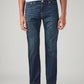 Men's 511 Dark Blue Slim Fit Mid Rise Jeans - Front View