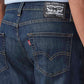 Men's 511 Dark Blue Slim Fit Mid Rise Jeans - Detail View