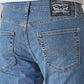 Men's 511 Blue Slim Fit Mid Rise Jeans - Detail View