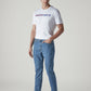 Men's 511 Blue Slim Fit Mid Rise Jeans - Side View