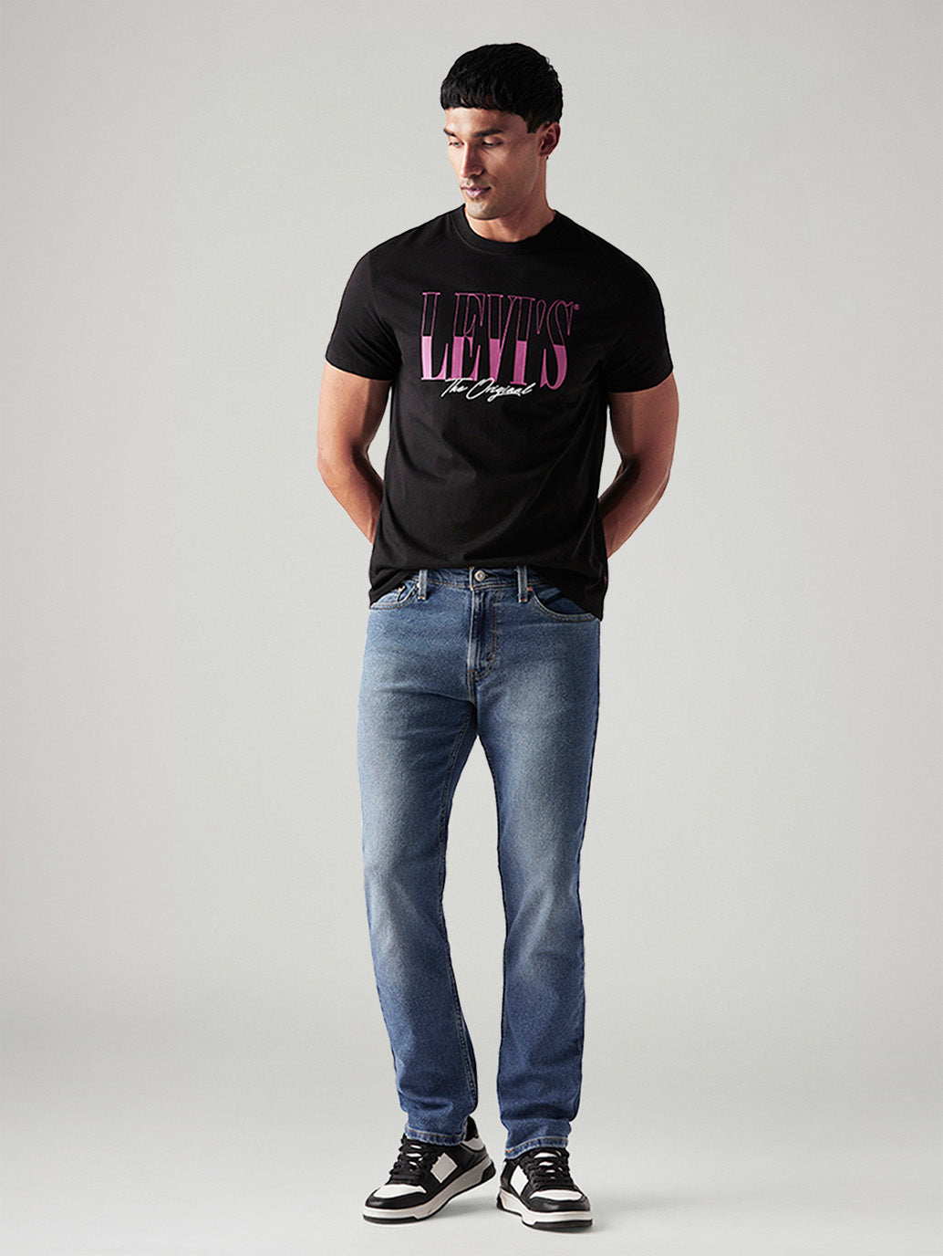 Men's 511 Med Indigo Slim Fit Mid Rise Jeans