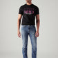Men's 511 Blue Slim Fit Mid Rise Jeans - Front View