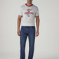 Men's 511 Dark Indigo Slim Fit Mid Rise Jeans - Front View