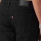 Men's 511 Black Slim Fit Mid Rise Jeans - Detail View