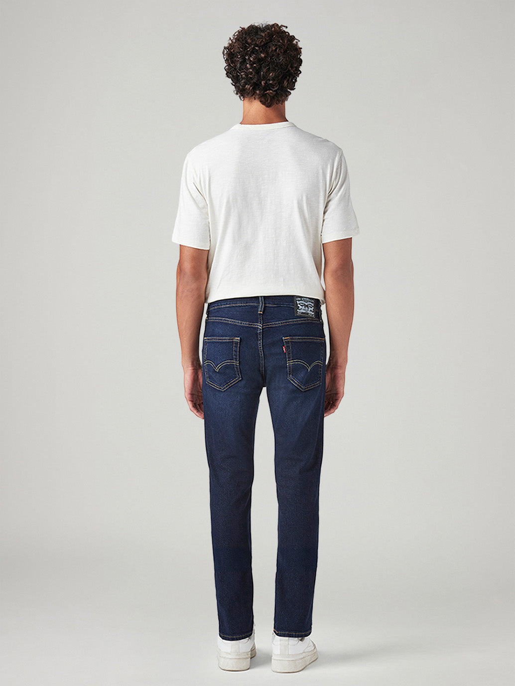 Men's 511 Indigo Slim Fit Mid Rise Jeans - Back View