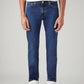 Men's 511 Blue Slim Fit Mid Rise Jeans - Front View