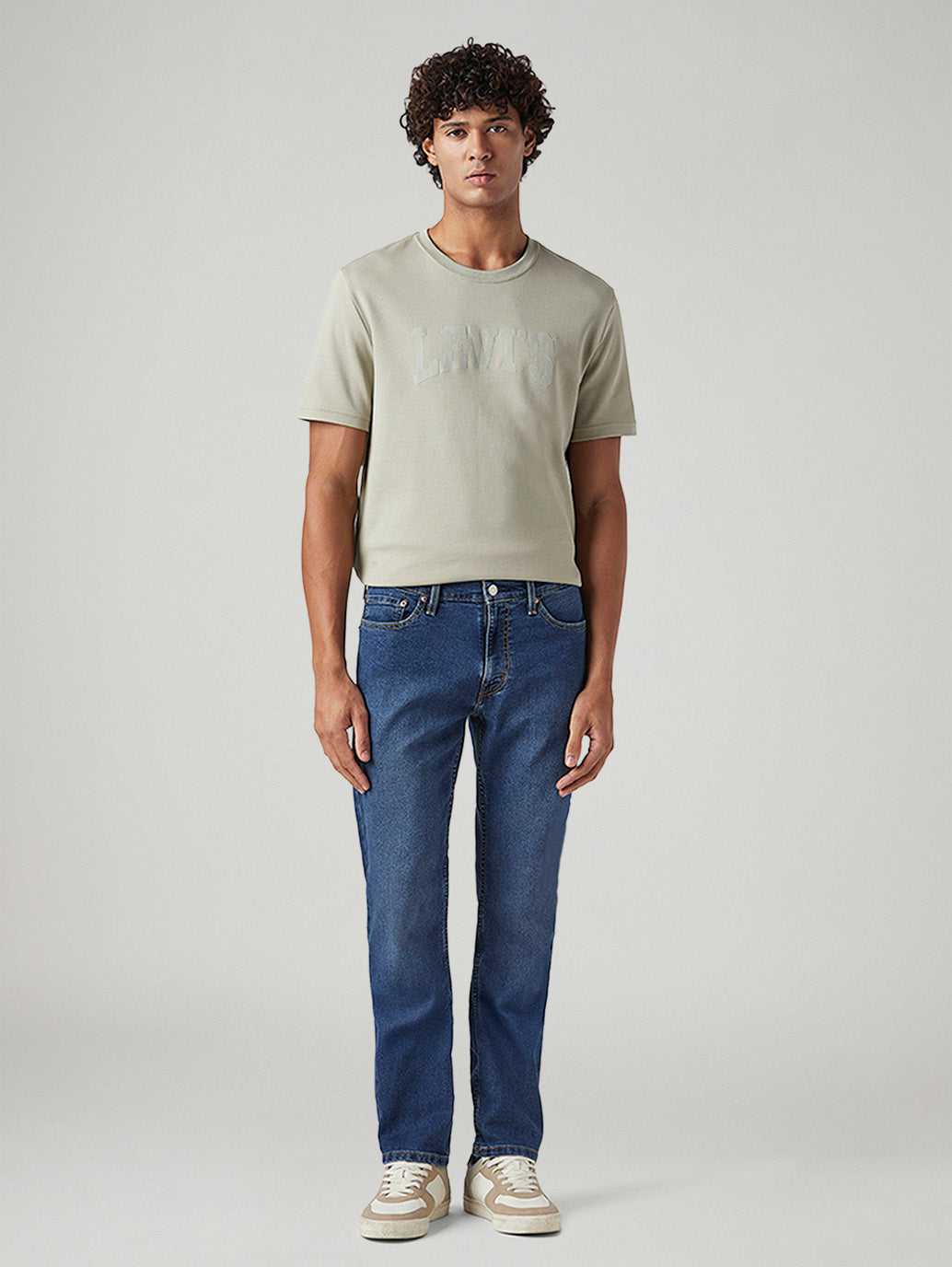 Men's 511 Med Indigo Slim Fit Mid Rise Jeans - Front View