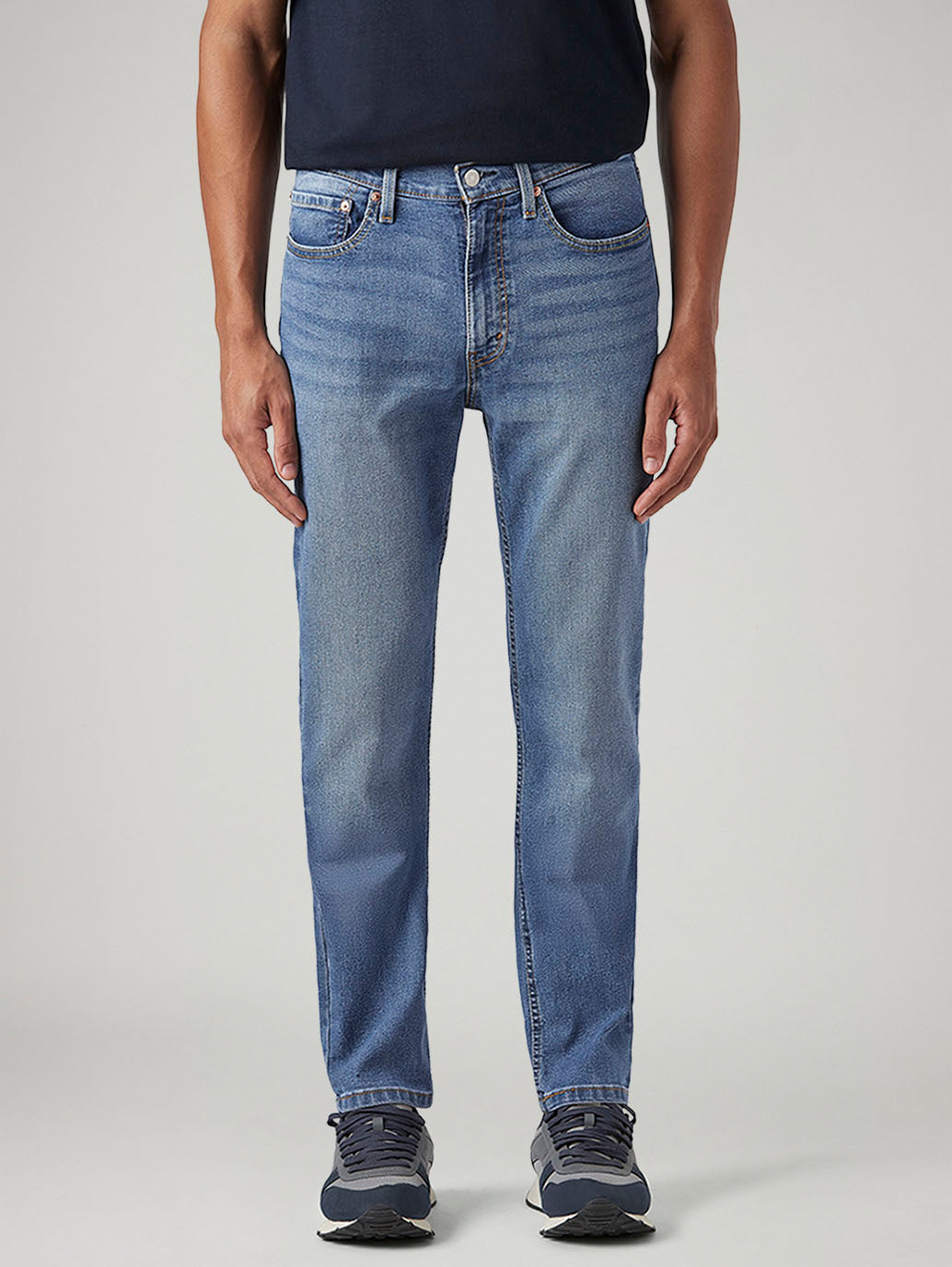 Men's 511 Med Indigo Slim Fit Mid Rise Jeans - Front View