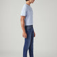 Men's 511 Blue Slim Fit Mid Rise Jeans - Side View