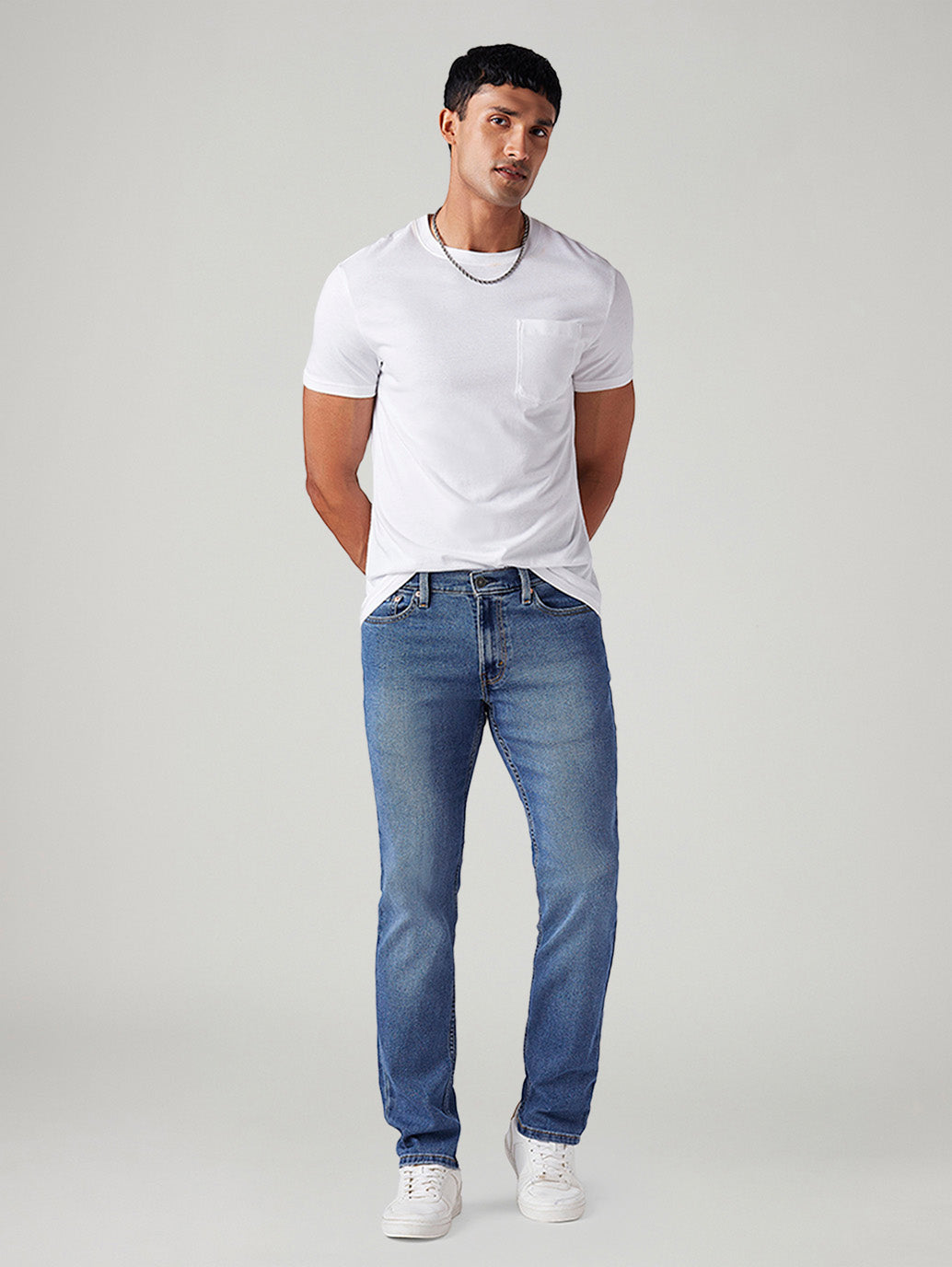 Men's 511 Light Indigo Slim Fit Mid Rise Jeans