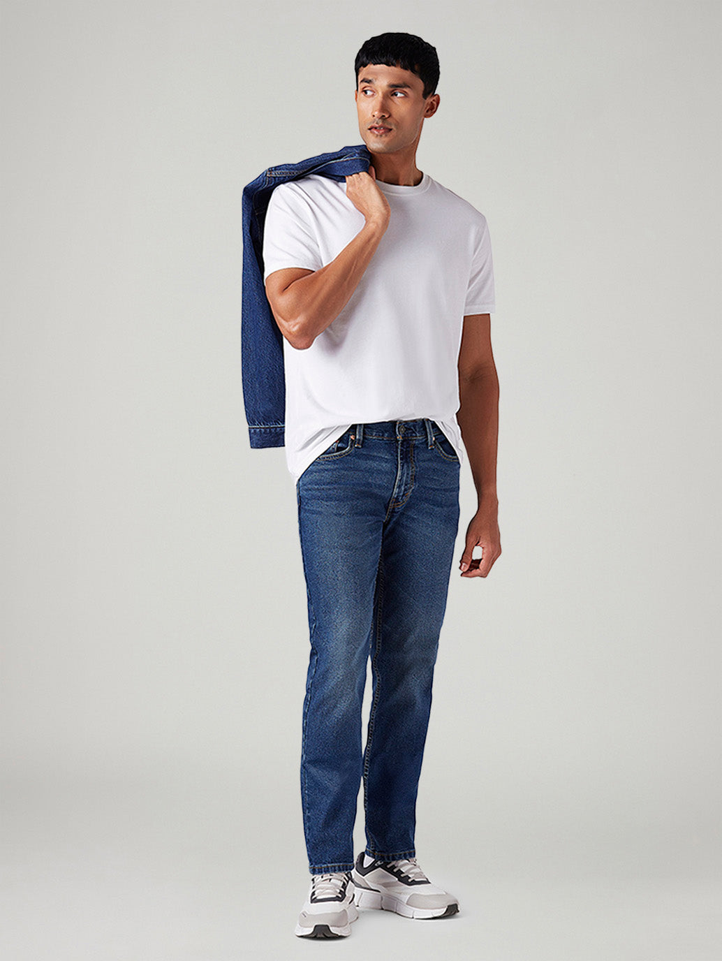 Men's 511 Dark Indigo Slim Fit Mid Rise Jeans