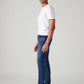 Men's 511 Dark Indigo Slim Fit Mid Rise Jeans - Side View