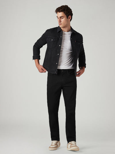 levi's Men's 511 Black Slim Fit Mid Rise Jeans-picture-29