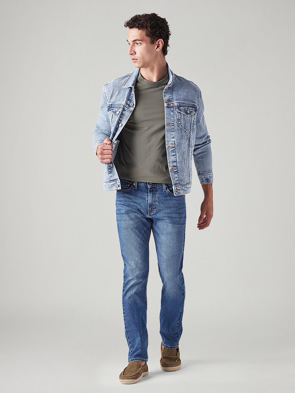 Men's 511 Dark Indigo Slim Fit Mid Rise Jeans