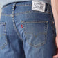 Men's 511 Med Indigo Slim Fit Mid Rise Jeans - Detail View