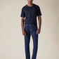Mens 511 Mid Rise Slim Fit Cotton Stretch Blend Jeans - Front View