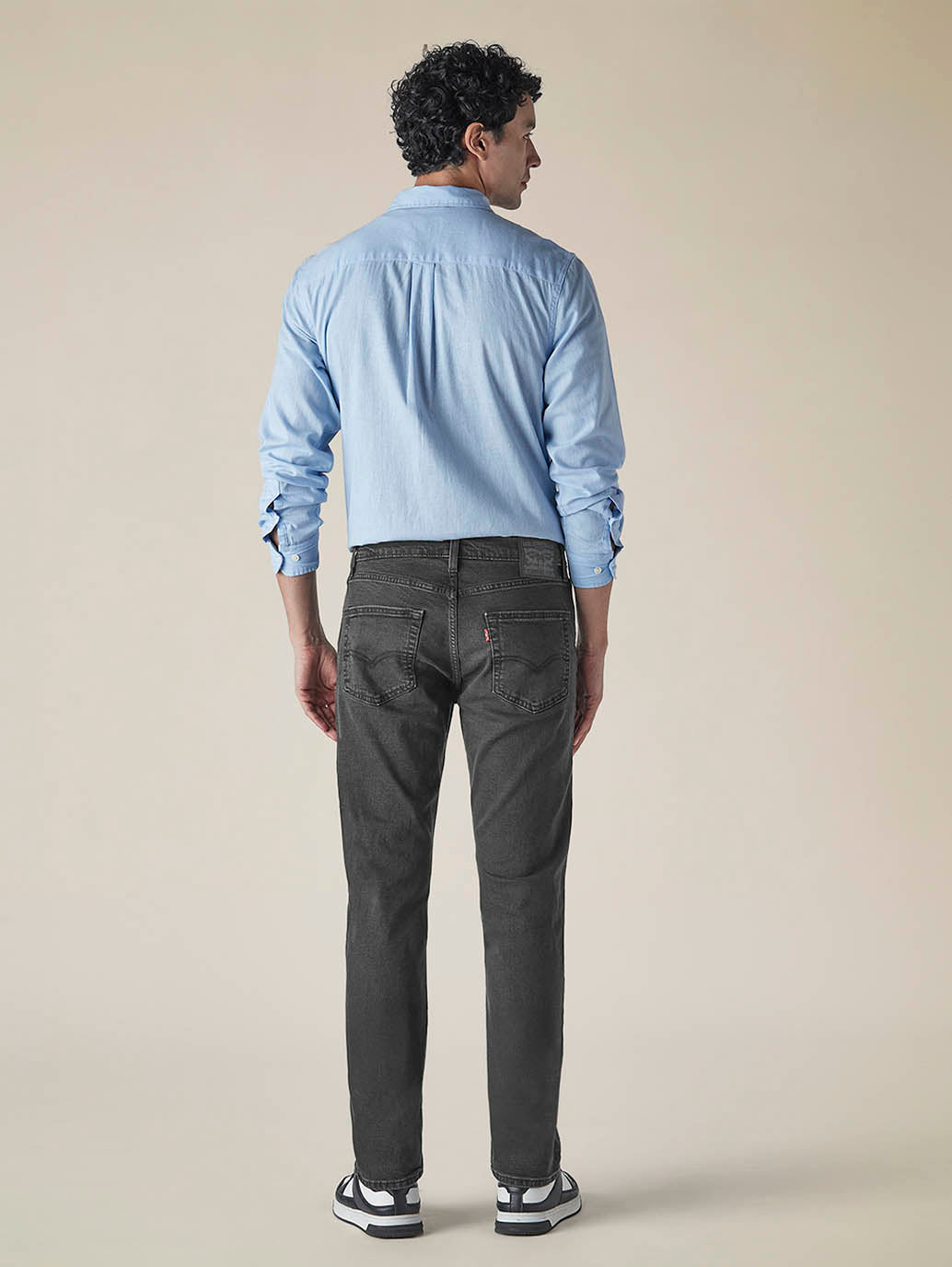 Men's 511 Charcoal Grey Slim Fit Mid Rise Jeans - 6fc4daa1-dabc-4b98-a317-e9844c845e1b View