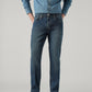 Men's 511 Dark Blue Slim Fit Mid Rise Jeans - Front View