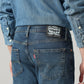 Men's 511 Dark Blue Slim Fit Mid Rise Jeans - Detail View