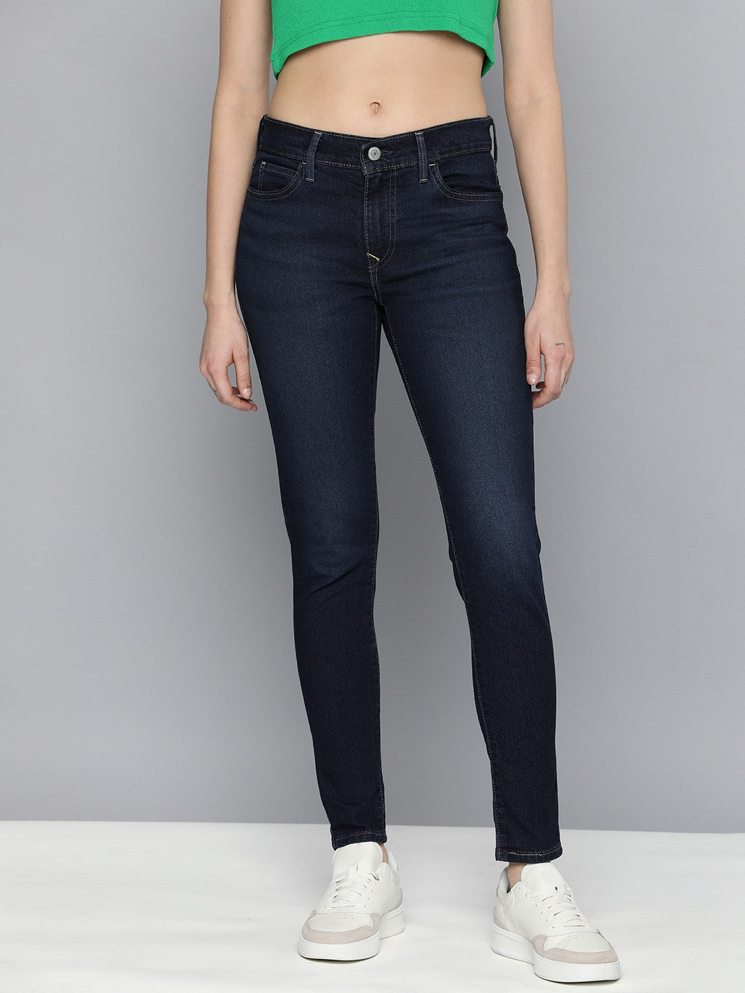 Women's Mid Rise 710 Super Skinny Fit Jeans